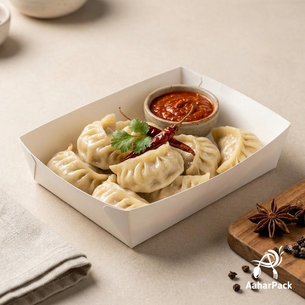 White Paper Trays