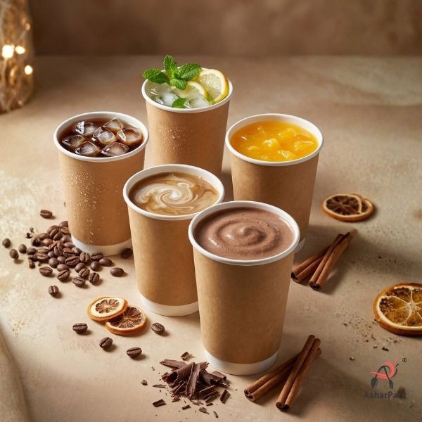 Kraft Double Wall Paper Cup