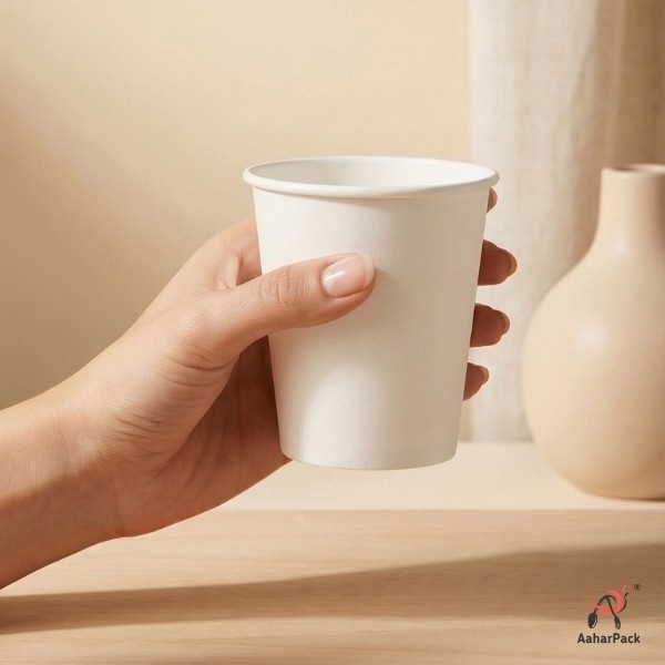 300 ML (10 oz) White Double Wall Paper Cups Without Lid (Pack of 250) - Insulated Coffee & Beverage Cups