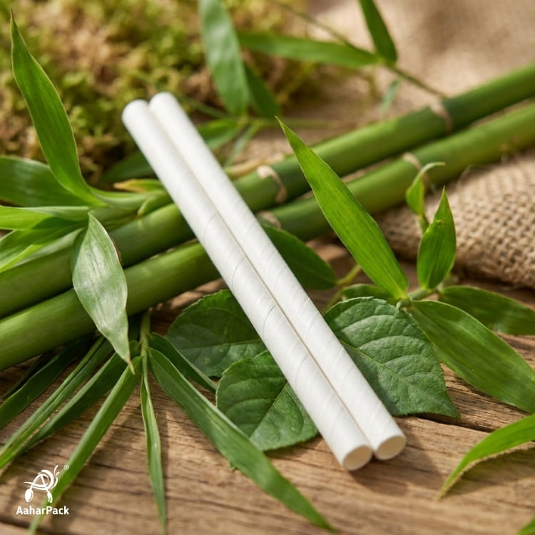 White Paper Straws